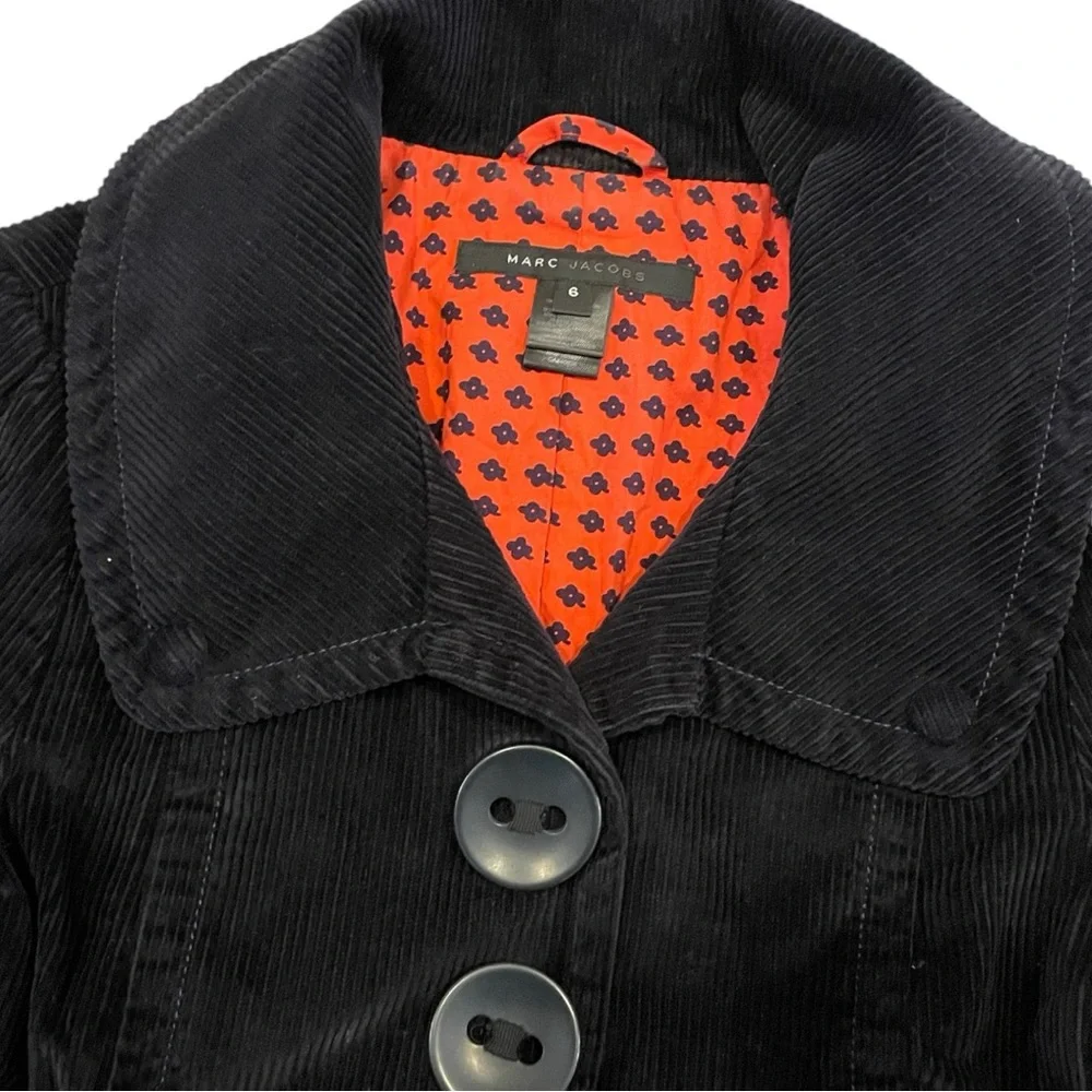 Marc Jacobs Dark Navy corduroy peacock - Picture 4 of 8